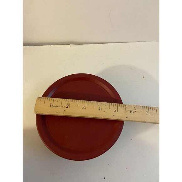 2 Vision Corningware bowls lid amber cranberry - Picture 5 of 6